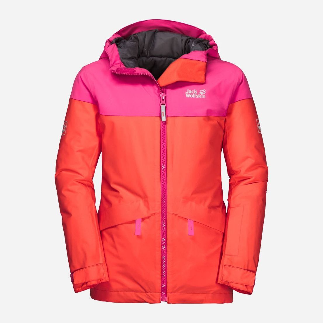 

Зимняя куртка Jack Wolfskin Powder Mountain Jacket Girls 1608121-3032 140 см Оранжевая (4060477299679)