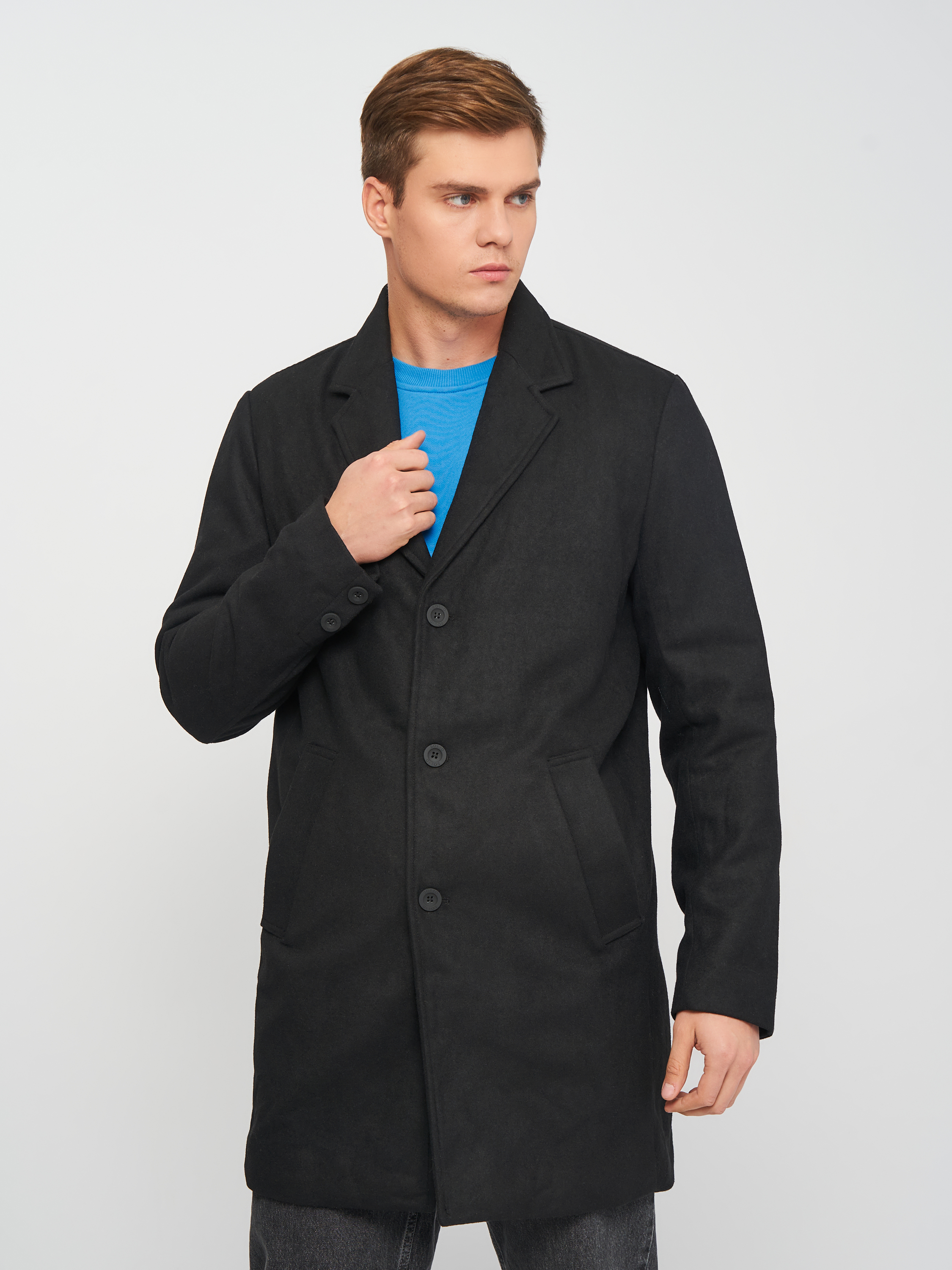 

Пальто Solid XAZ236444RZNL  Черное, Пальто Solid XAZ236444RZNL XL Черное