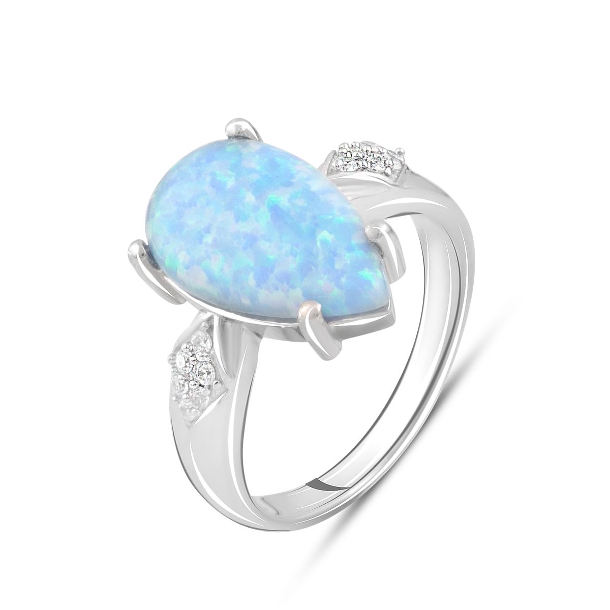

Серебряное кольцо jill с опалом 0.863ct 17 размер