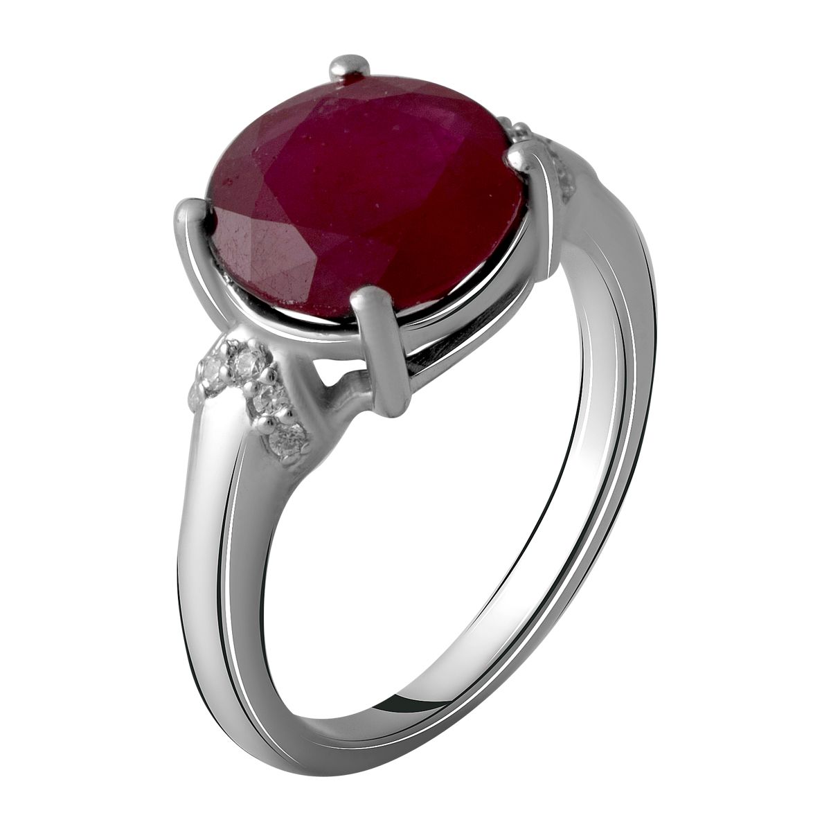 

Серебряное кольцо jill с натуральным рубином 5.485ct 17.5 размер