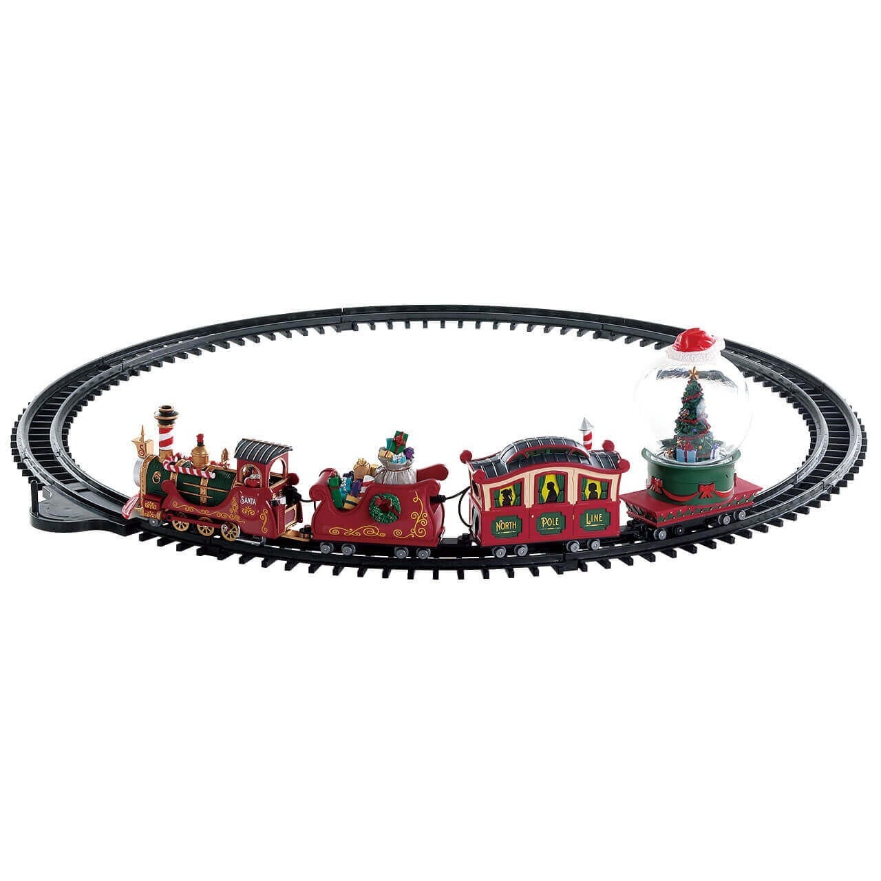 

Железная дорога Lemax Северный полюс со светом, движением, музыкой 150 x 1130 x 665 мм 74223
