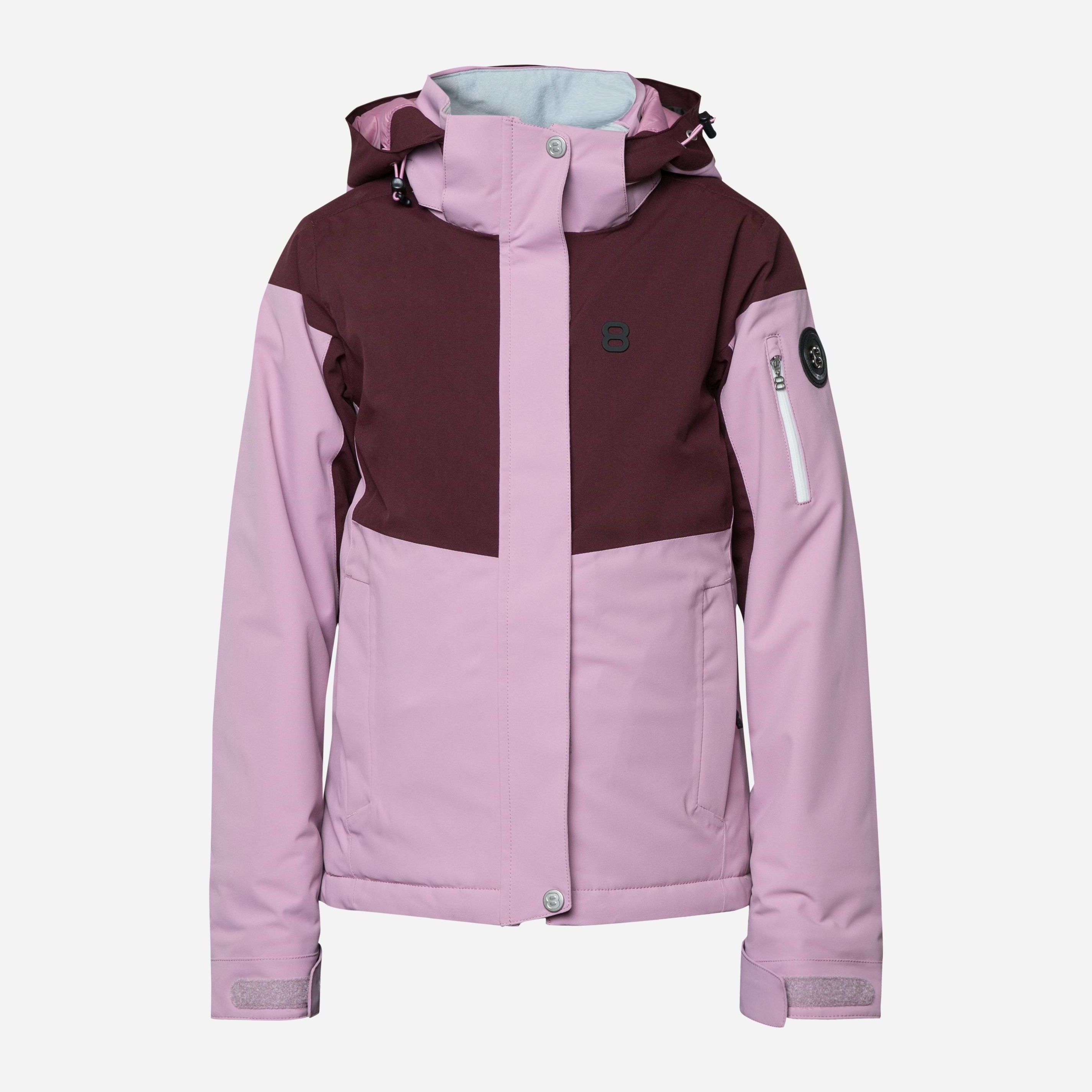 Акція на Дитяча зимова лижна куртка для дівчинки 8848 Altitude Florina Jacket 5010130RO 130 см Rose від Rozetka