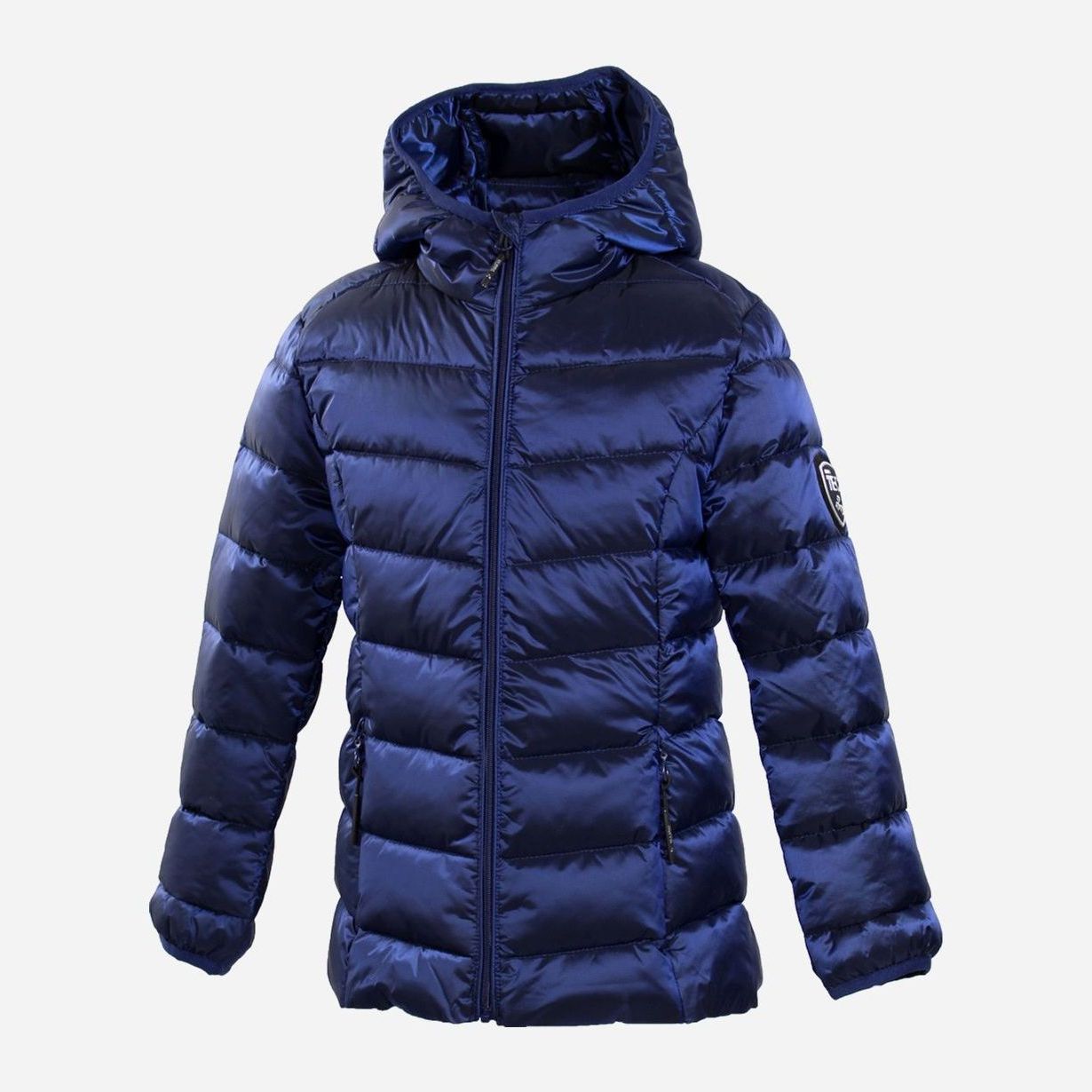 Акція на Дитяча демісезонна куртка для дівчинки Huppa Stenna 1 17980127-90035 122 см Синя від Rozetka