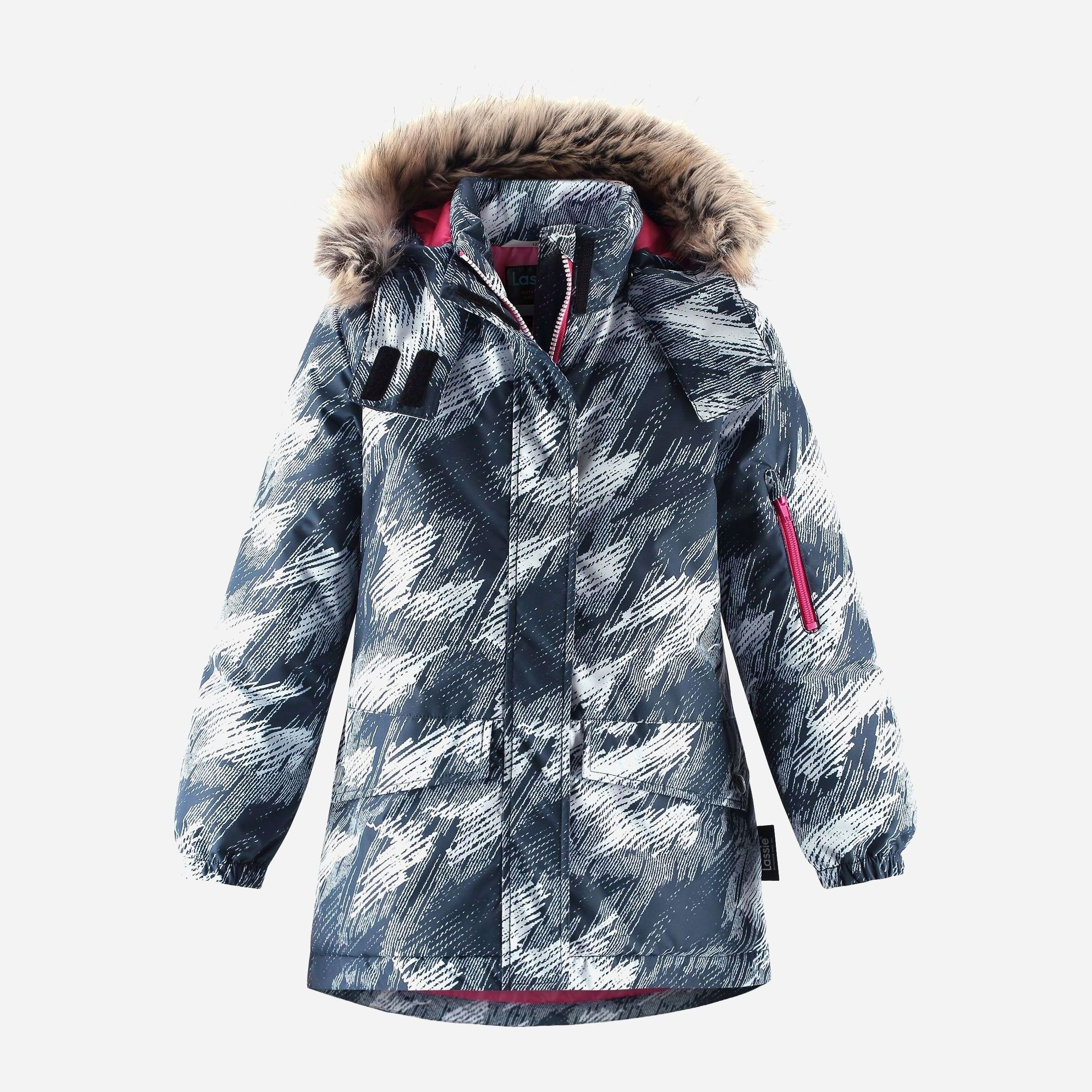 Акция на Дитяча зимова термо куртка для дівчинки Lassie by Reima Seline 721760-6961 104 см от Rozetka