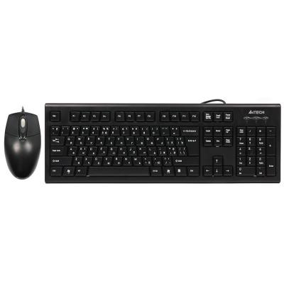 

Комплект (Клавиатура Мышь) A4Tech KRS-8572 USB Black