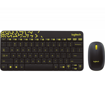 

Комплект (Клавиатура Мышь) Logitech Wireless Combo MK240 Ru Black (920-008213)