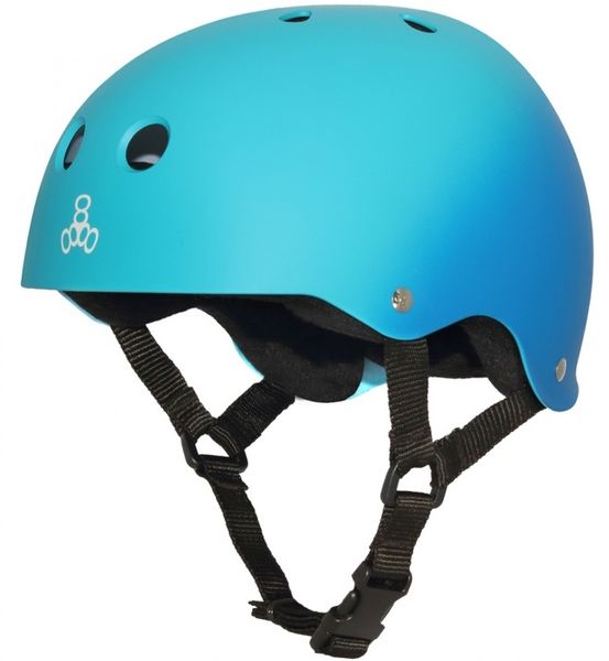 

Шлем защитный Triple8 Sweatsaver Helmet Blue Fade р. M 54-56 см (mt4179)