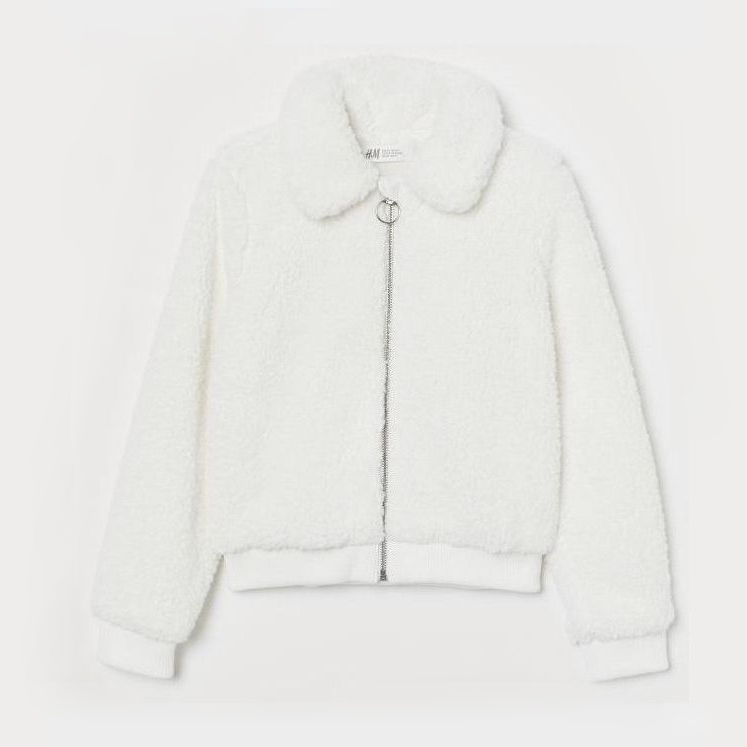 

Демисезонная куртка H&M 0765045 140 см Белая