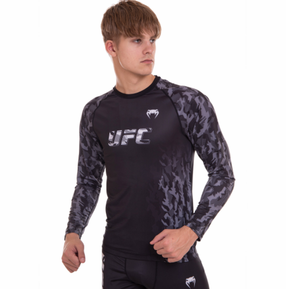 

Рашгард с длинным рукавом UFC 9516  (46-48) Черно-серый, Рашгард с длинным рукавом UFC 9516 L (46-48) Черно-серый