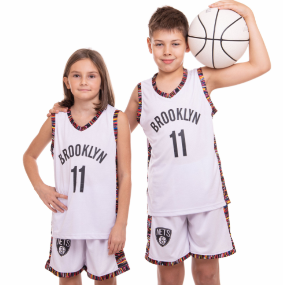 

Форма баскетбольная детская NBA BED-STUY SP-Sport 3579 L (10-13 лет) Белая (IN07628)