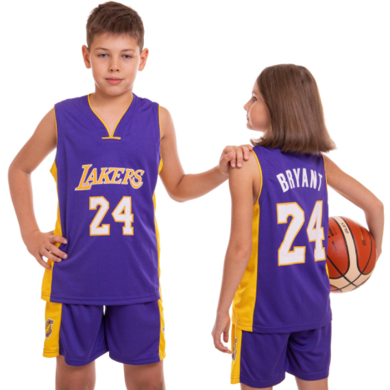 

Форма баскетбольная подростковая SP-Sport NBA LAKERS 24 CO-0038 2XL (16-18 лет) Фиолетово-желтая (IN07665)