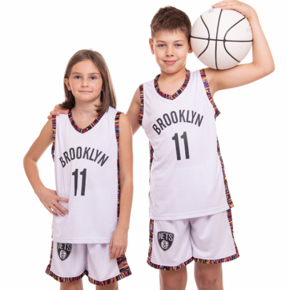 

Форма баскетбольная детская NBA BED-STUY SP-Sport 3579 XL (13-16 лет) Белая (IN07629)