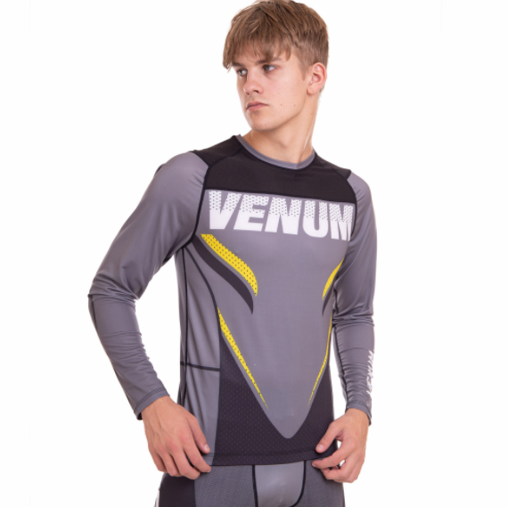 

Рашгард с длинным рукавом VNM 9522  (46-48) Серо-желтый, Рашгард с длинным рукавом VNM 9522 L (46-48) Серо-желтый
