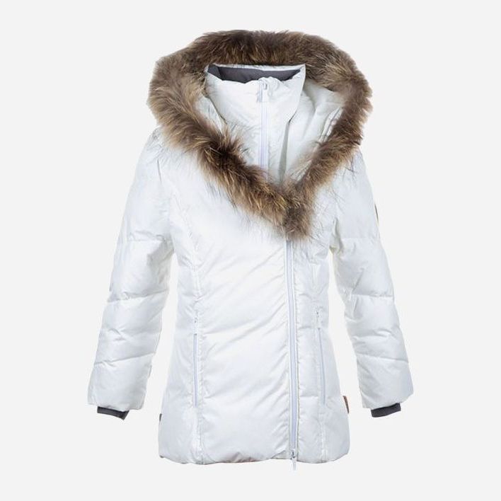 Акція на Дитяча зимова куртка для дівчинки Huppa Royal 12480055-00020 134 см від Rozetka