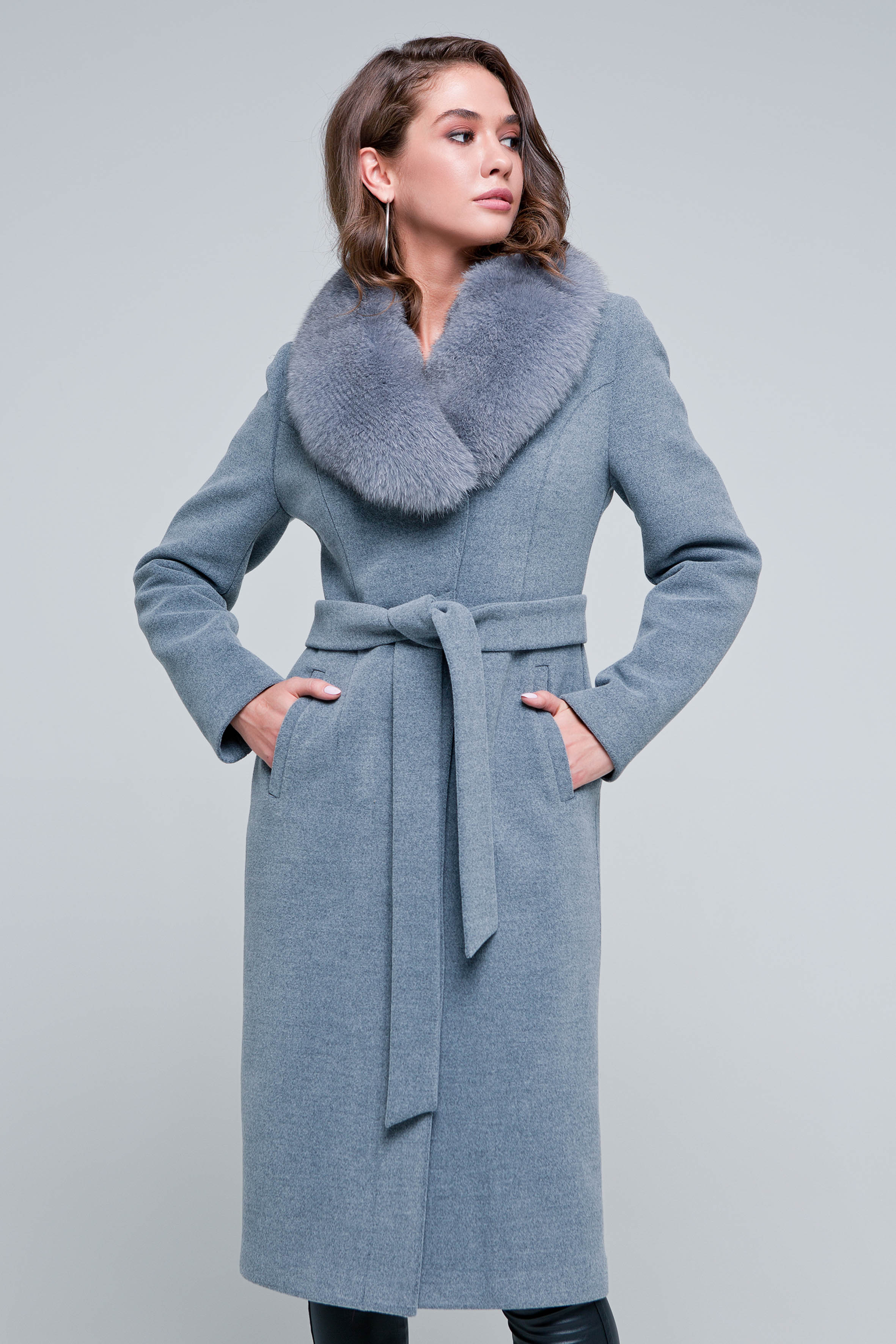 

Пальто Айрис серый Emass ( FB744944ES) 42 р.