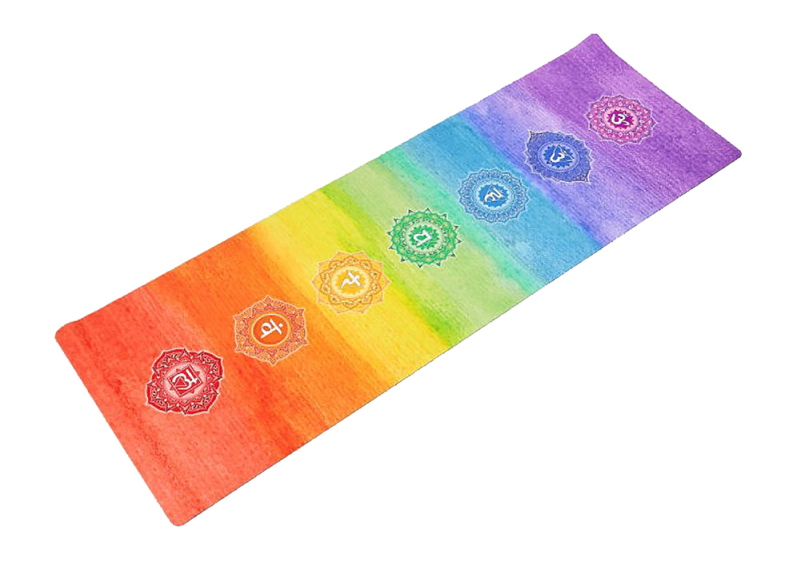 

Коврик для йоги Amber Shakti 7 Chakras разноцветный 183x61x0.3 см
