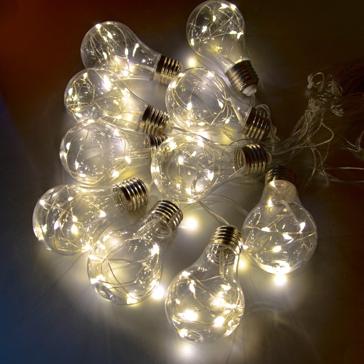 

Гирлянда лампочки Xmas 80 LED Теплый белый, светодиодная гирлянда из лампочек 10 шт. - белт лайт 4.3м (1008873-Other)