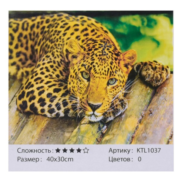 

Картина по номерам Bambi 1037 "Животные", 40х30см (BAM005693)