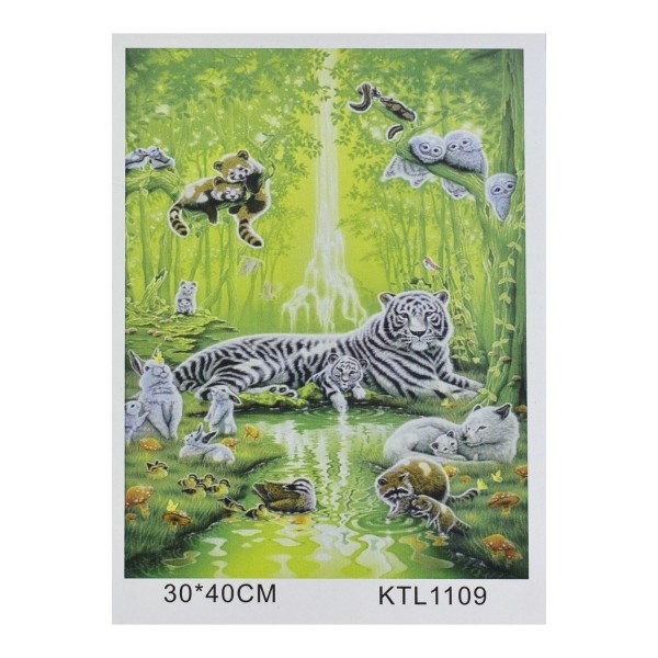 

Картина по номерам Bambi 1109 "Животные", 40х30см (BAM005705)