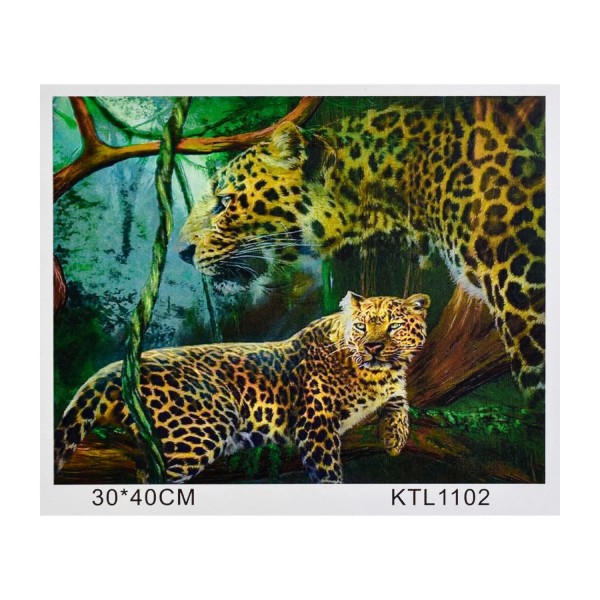 

Картина по номерам Bambi 1102 "Животные", 40х30см (BAM005703)