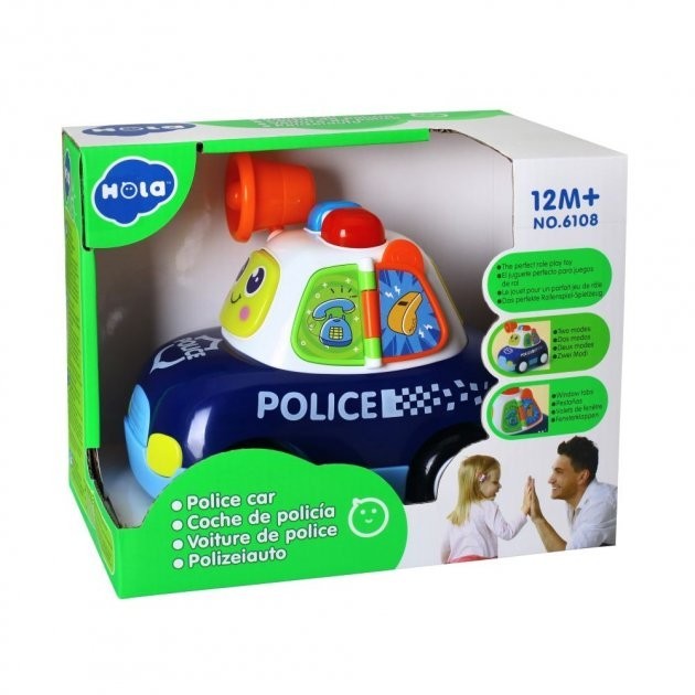 

Музыкальная игрушка Hola Toys Полицейская машина (6108)