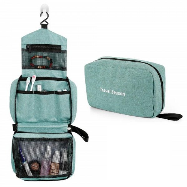 

Дорожный органайзер для косметики Travel Pouch Зеленый