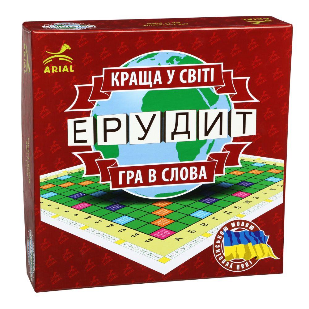 

Игра настольная Arial Эрудит Украинская версия 3029