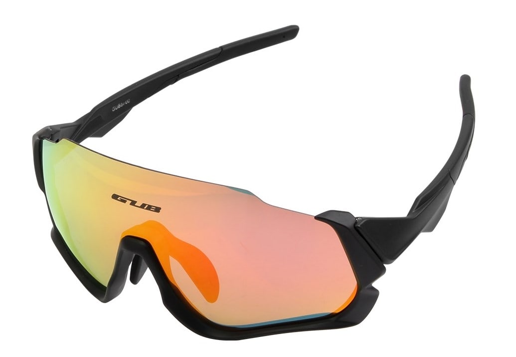 

Очки велосипедные со сменными линзами GUB 5700 Anti Fog черный (GLA-013)