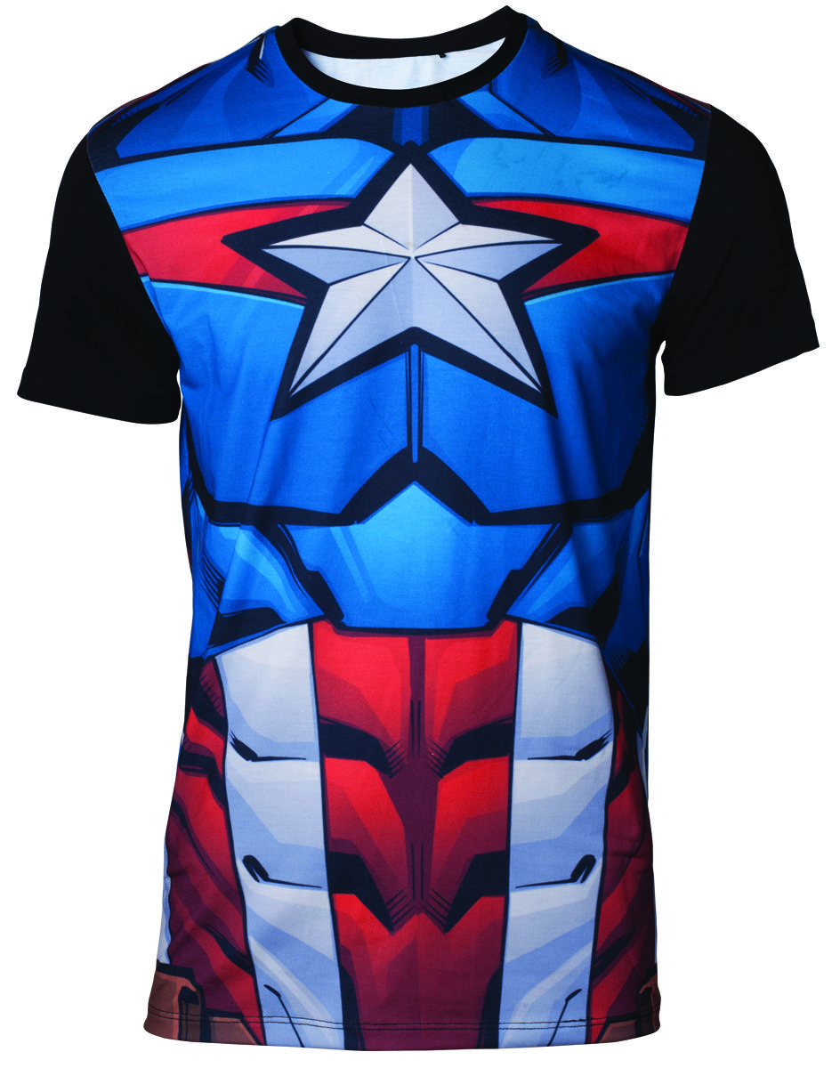 

Футболка Difuzed Marvel – Captain America Men's T-shirt, L