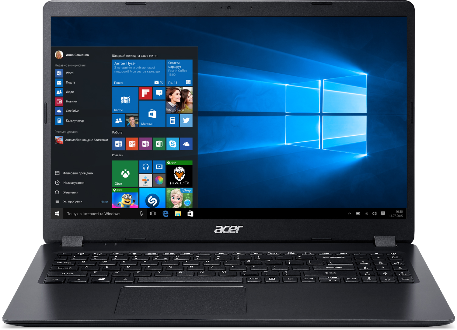 

Ноутбук Acer Extensa 15 EX215-54-58TQ (NX.EGJEU.00D) Black