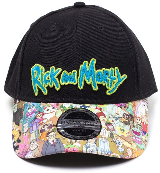 

Кепка Difuzed Rick and Morty - Sublimated Print Curved Bill Cap