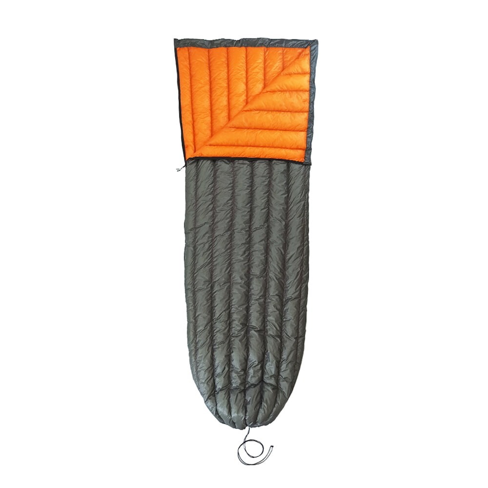 

Пуховое одеяло-спальный мешок ROCK FRONT 200 Ultralight серый