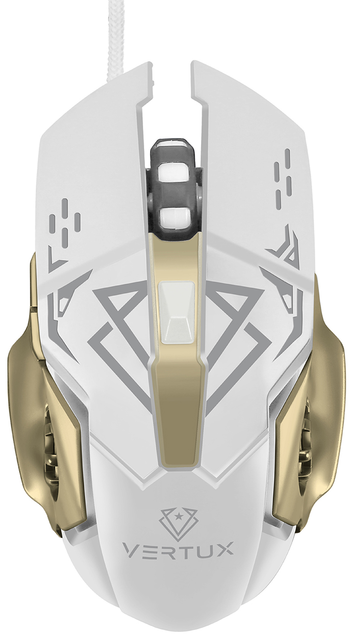 

Мышь Vertux Drago USB White (drago.white)
