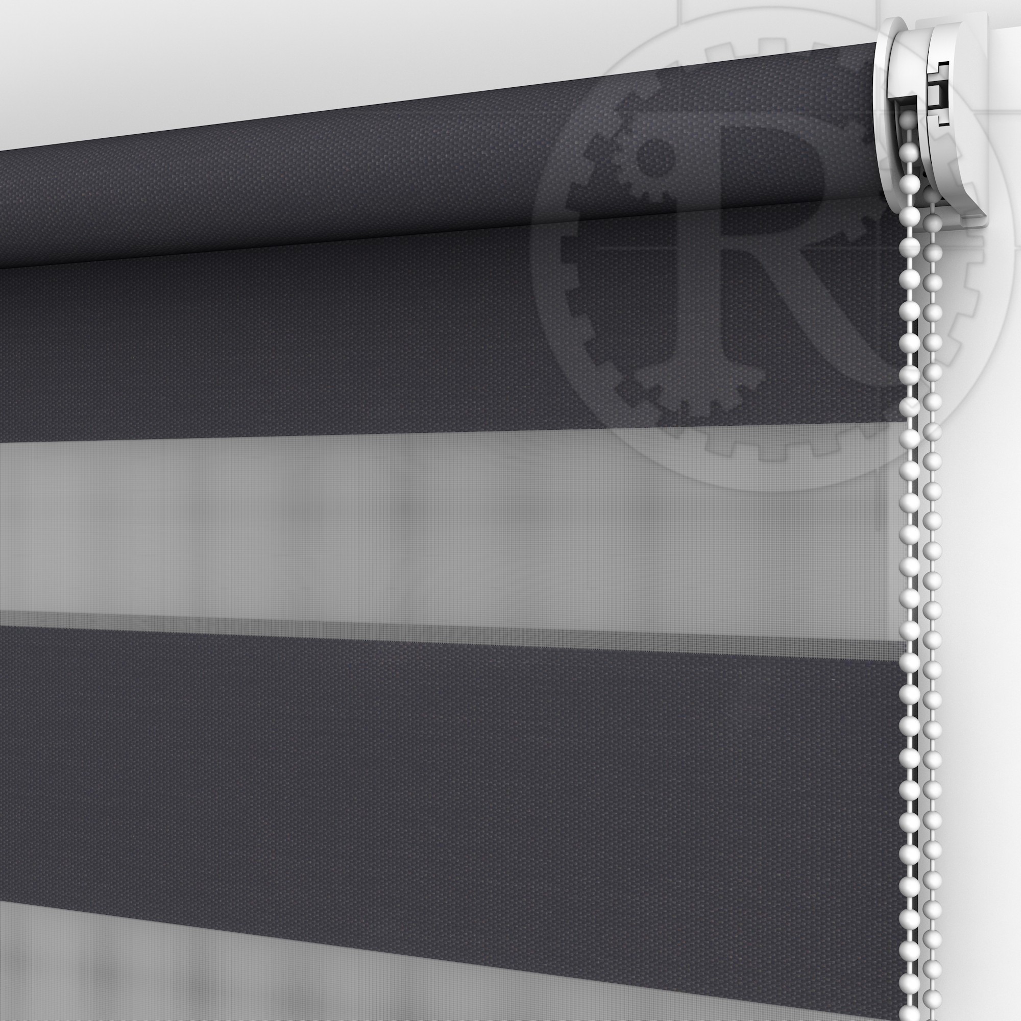 

Жалюзи День-Ночь Блэкаут Albedo Design DN726 Anthracite 50 x 200 см