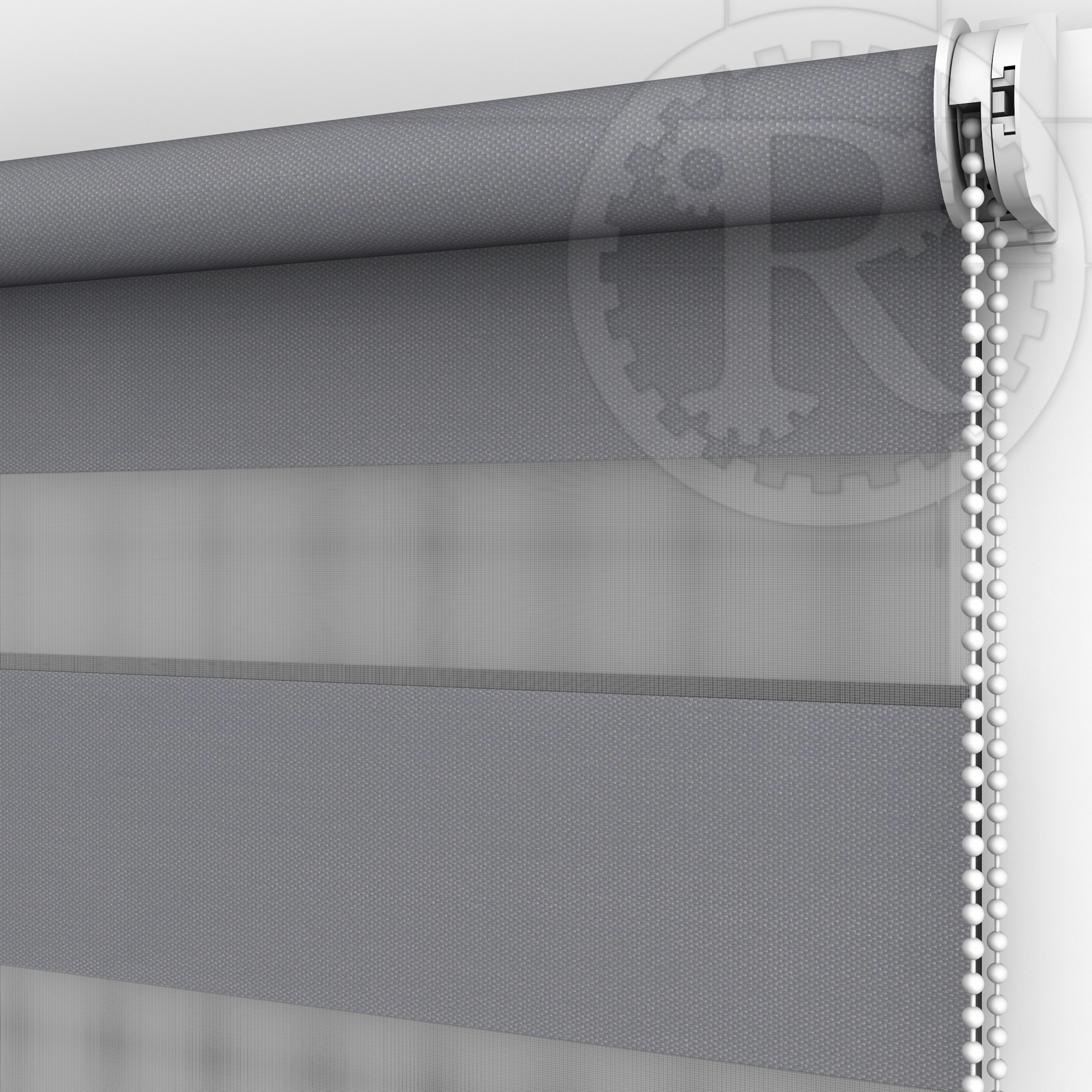 

Жалюзи День-Ночь Блэкаут Albedo Design DN725 Gray 95 x 200 см
