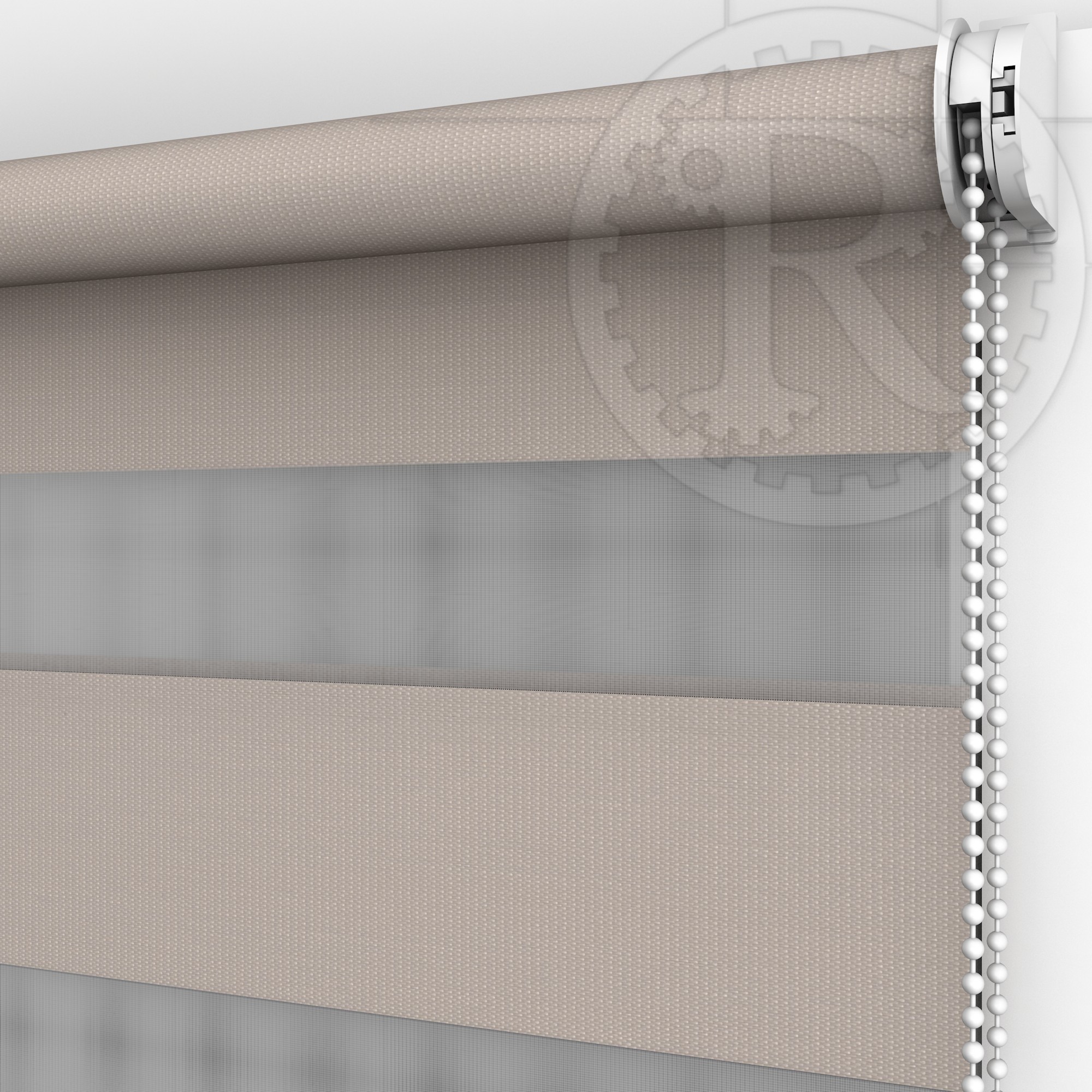 

Жалюзи День-Ночь Блэкаут Albedo Design DN724 Cacao 30 x 160 см