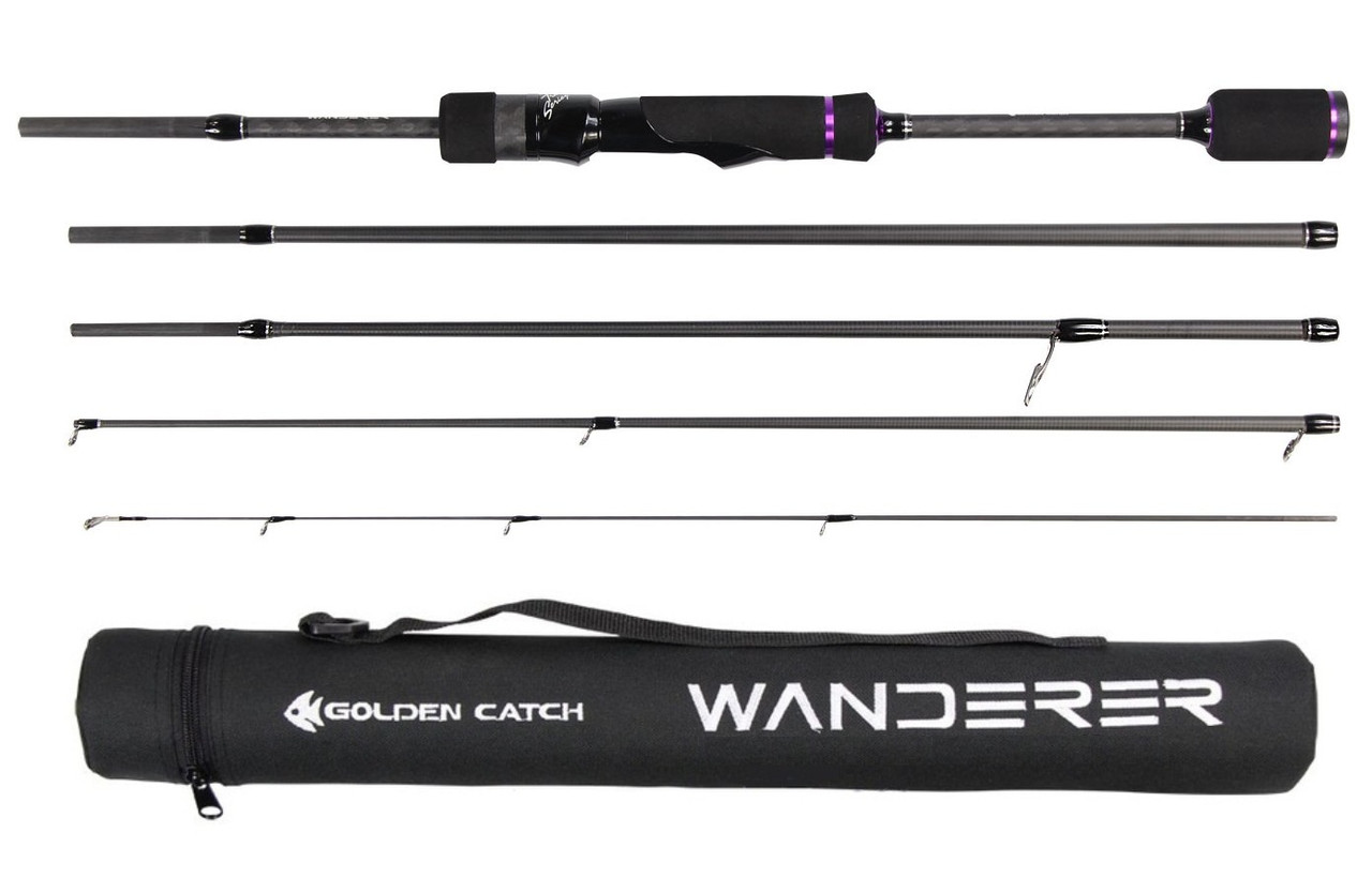 

Спиннинг Golden Catch Wanderer WRS-705ULS 2.13 м., 0.9-8 г. (тубус)