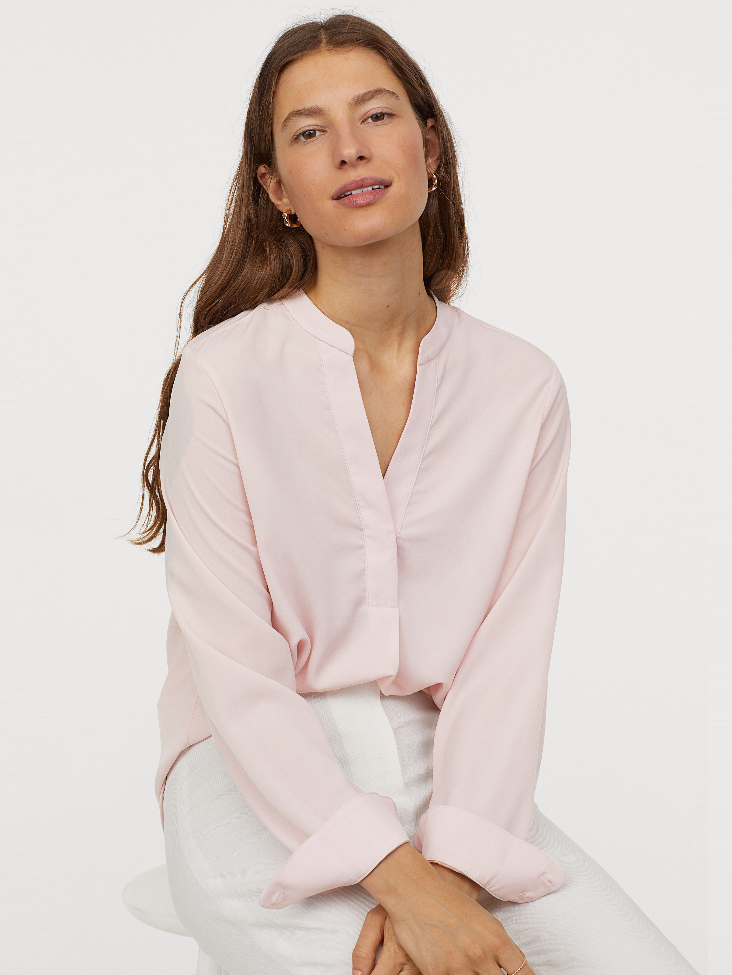 

Блузка H&M 07-0640539-005  Розовая (СА2000001874950, Блузка H&M 07-0640539-005 34 Розовая (СА2000001874950)