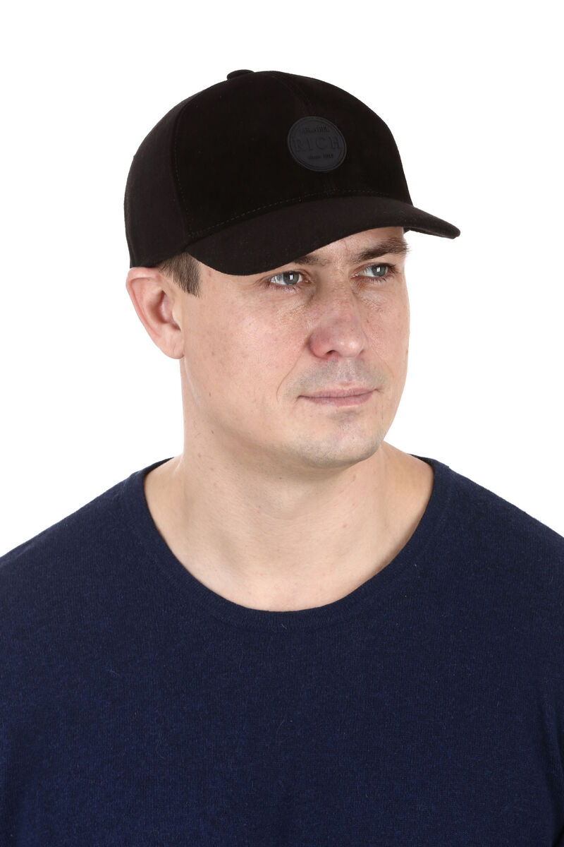 

Бейсболка из драпа с отделкой из замши 61см LF Label