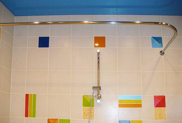 

Карниз для ванной SantehRain 150×80 см угловой (6304552)