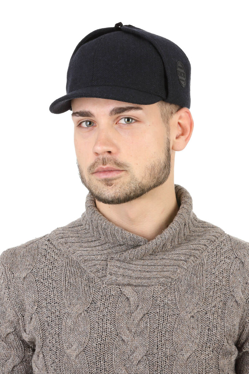 

Кепка Холмс синяя в ёлочку 60см LF Label