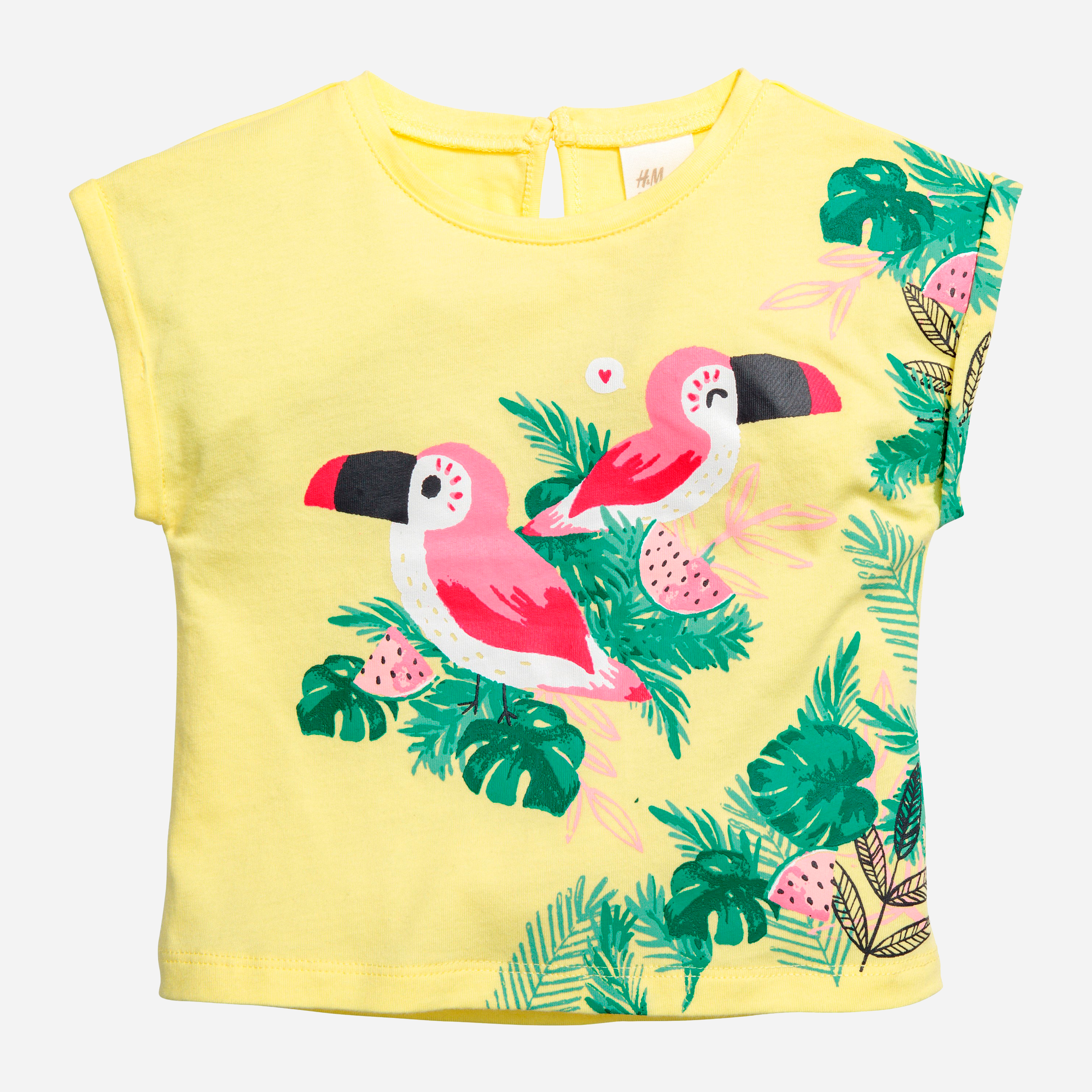 

Футболка H&M 5807326 68 см Желтая