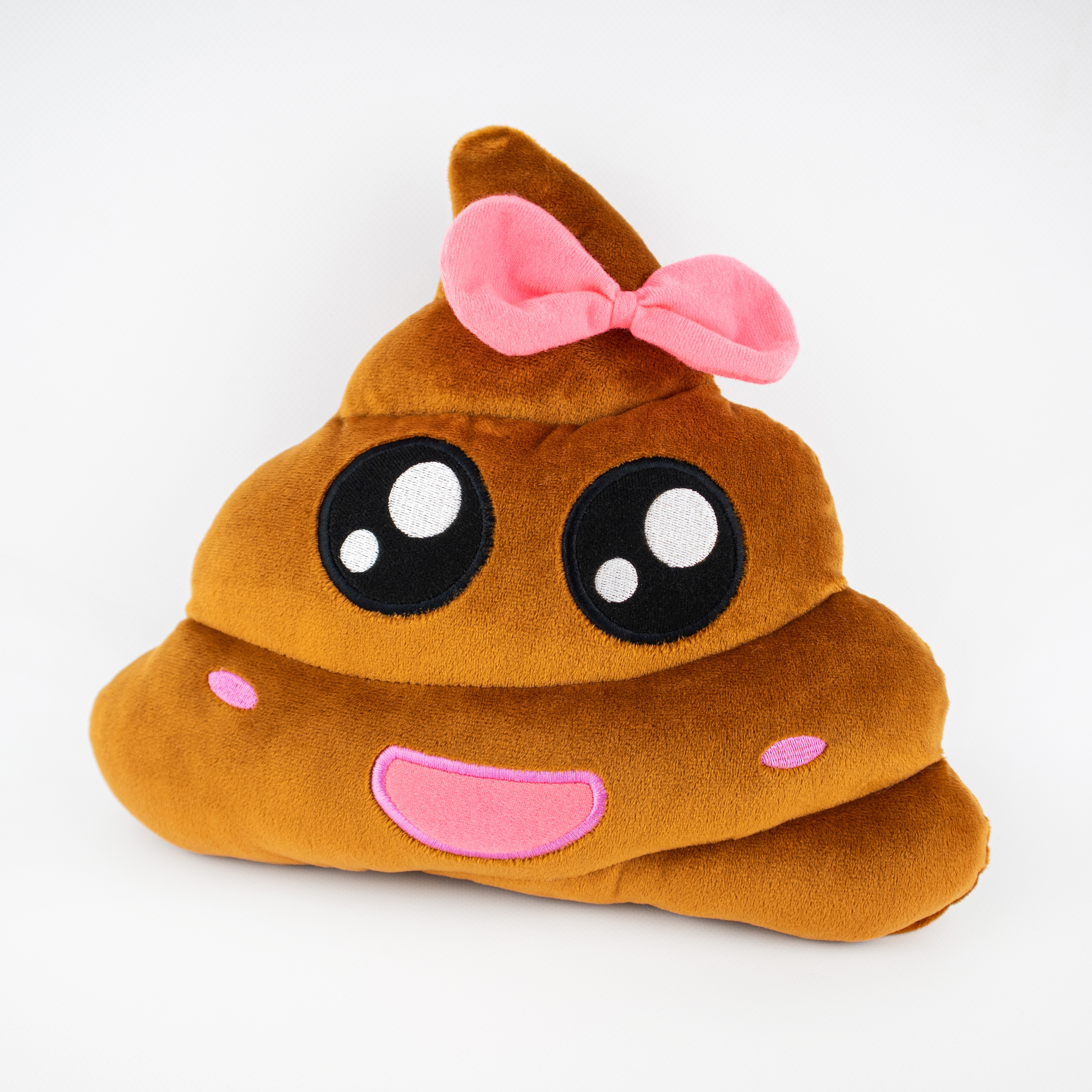 

Мягкая игрушка Weber Toys Смайлик emoji Мисс какашка 23см