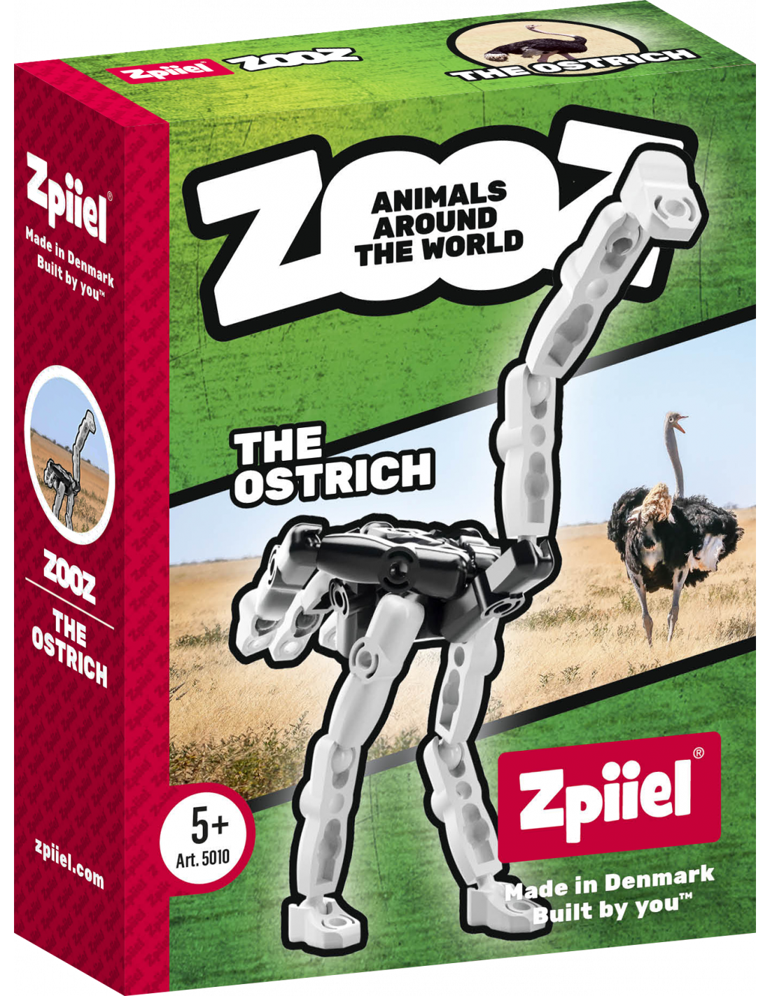 

Конструктор ZooZ Zpiiel (Дания) набор The Ostrich (Страус) (5010)