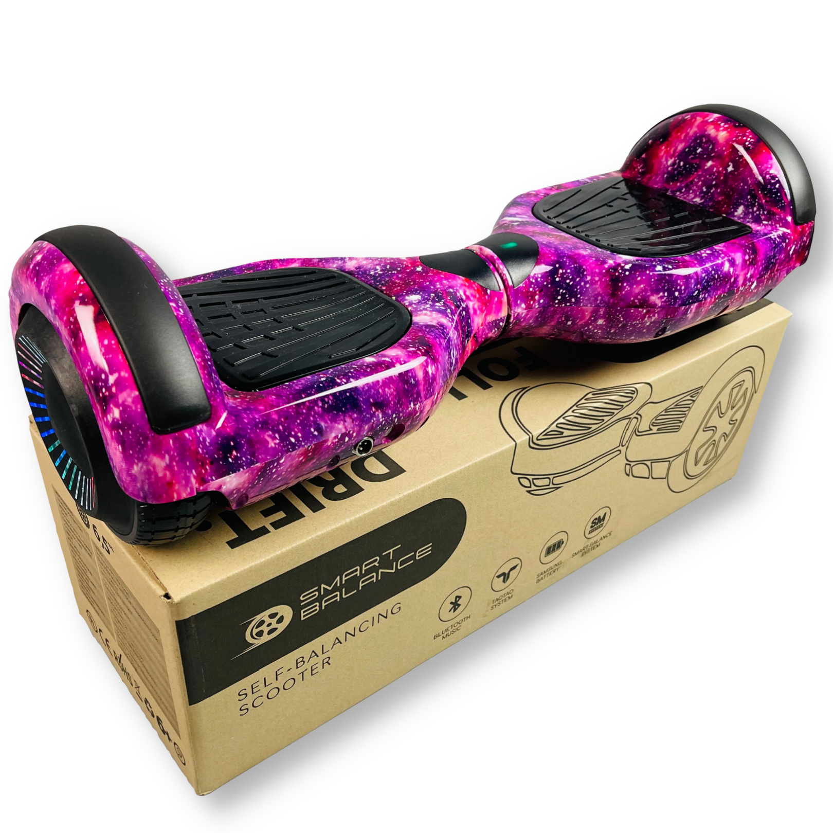 

Гироборд Smart Balance 6.5" PRO 2021 Фиолетовый космос