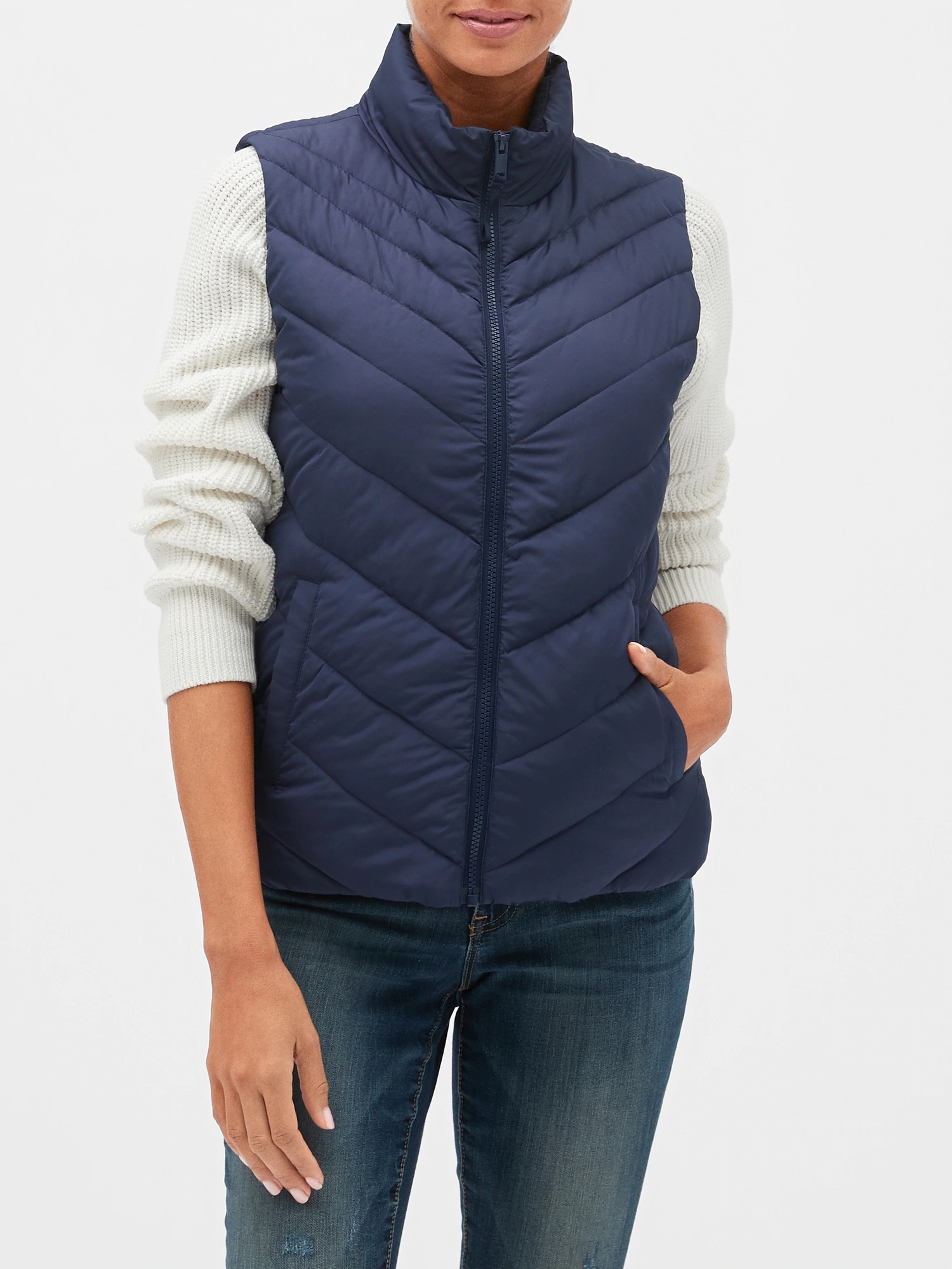 

Жилет женский GAP GA0388W  Темно-синий, Жилет женский GAP GA0388W S Темно-синий