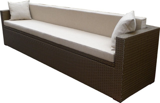 

Диван Олімп Валенсия 200х70х65 см із штучного ротангу Коричневий (0620)