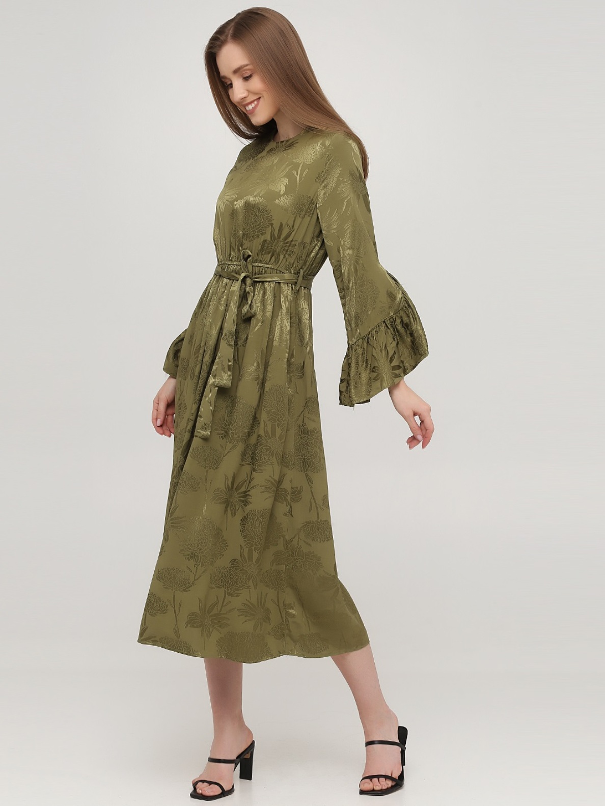 

Платье BEBE PLUS 24493  Хаки, Платье BEBE PLUS 24493 S Хаки