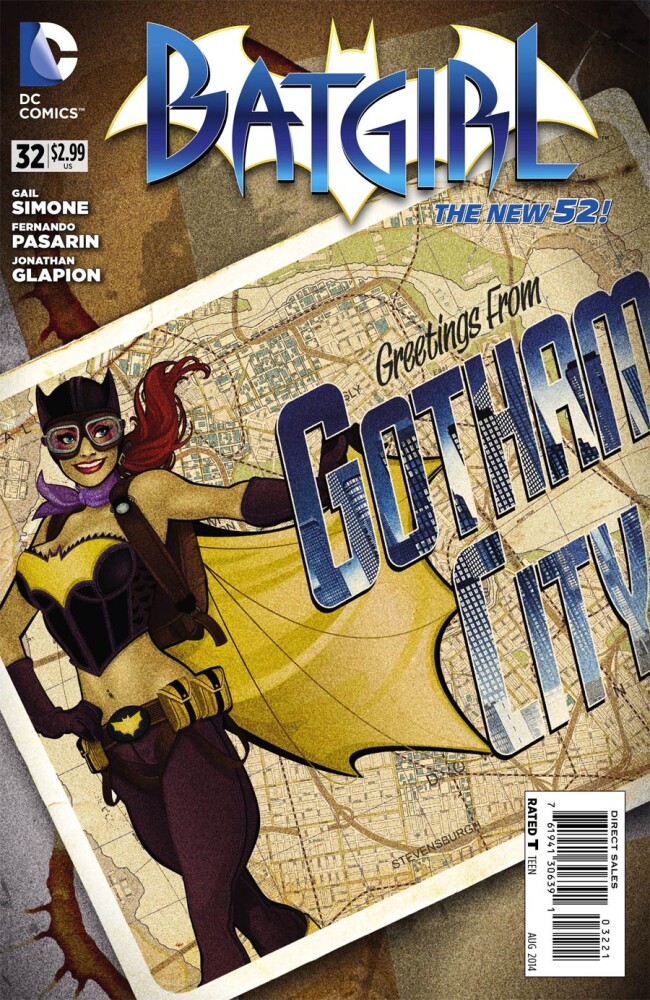 

Batgirl Vol 4 #32 Cover B Variant DC Bombshells Cover