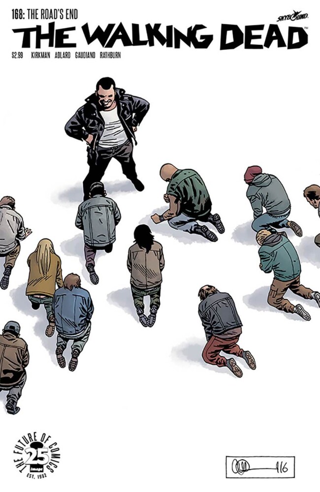 

Walking Dead #168 Cover A Regular Charlie Adlard & Dave Stewart Cover